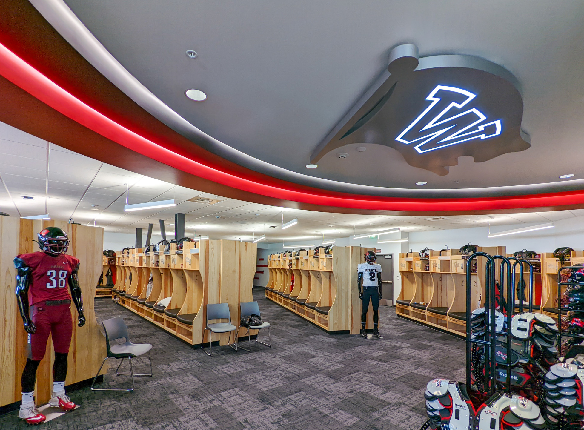 Whitworth University locker Room