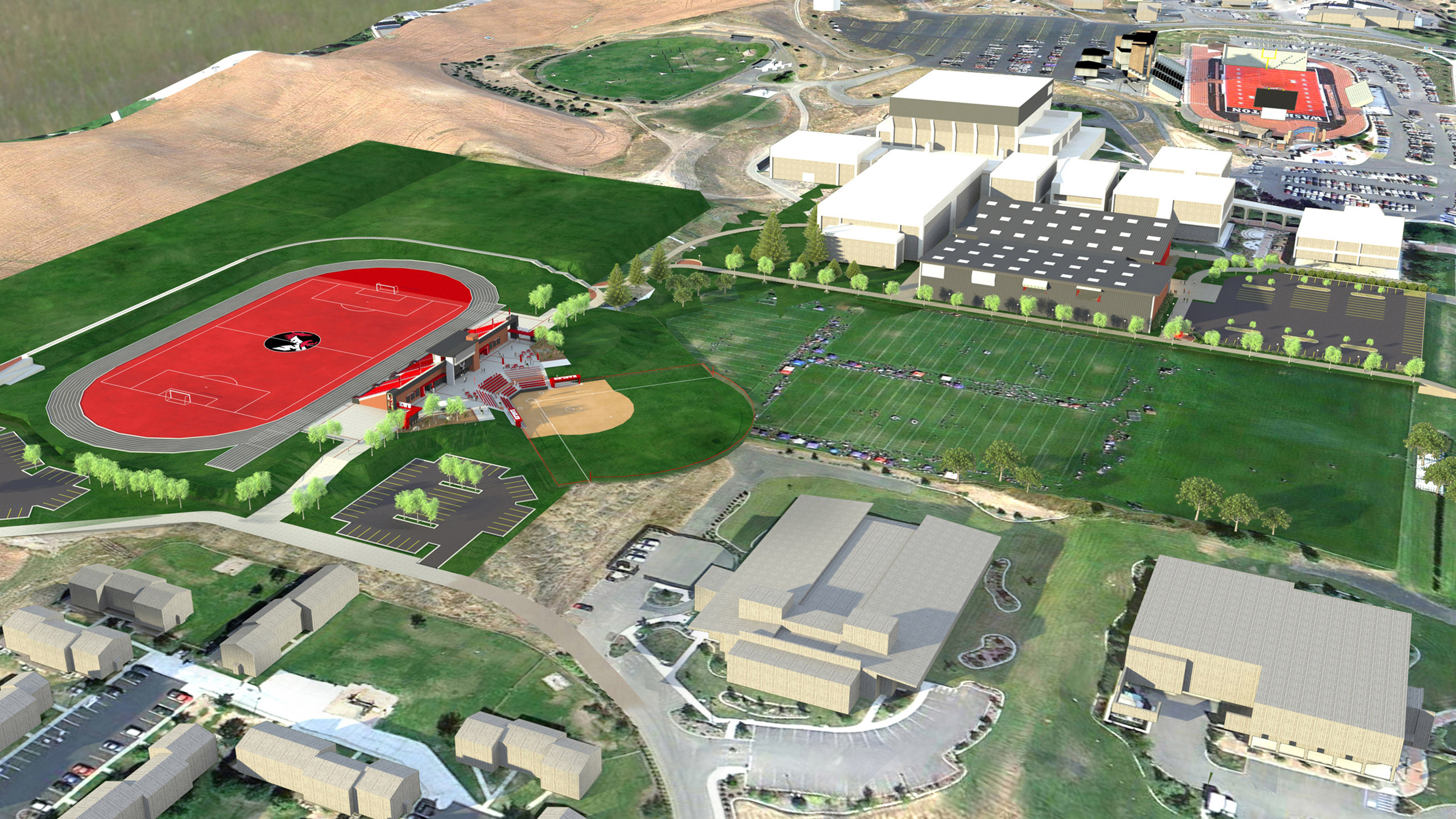 ALSC Architects EWUAthletics Track