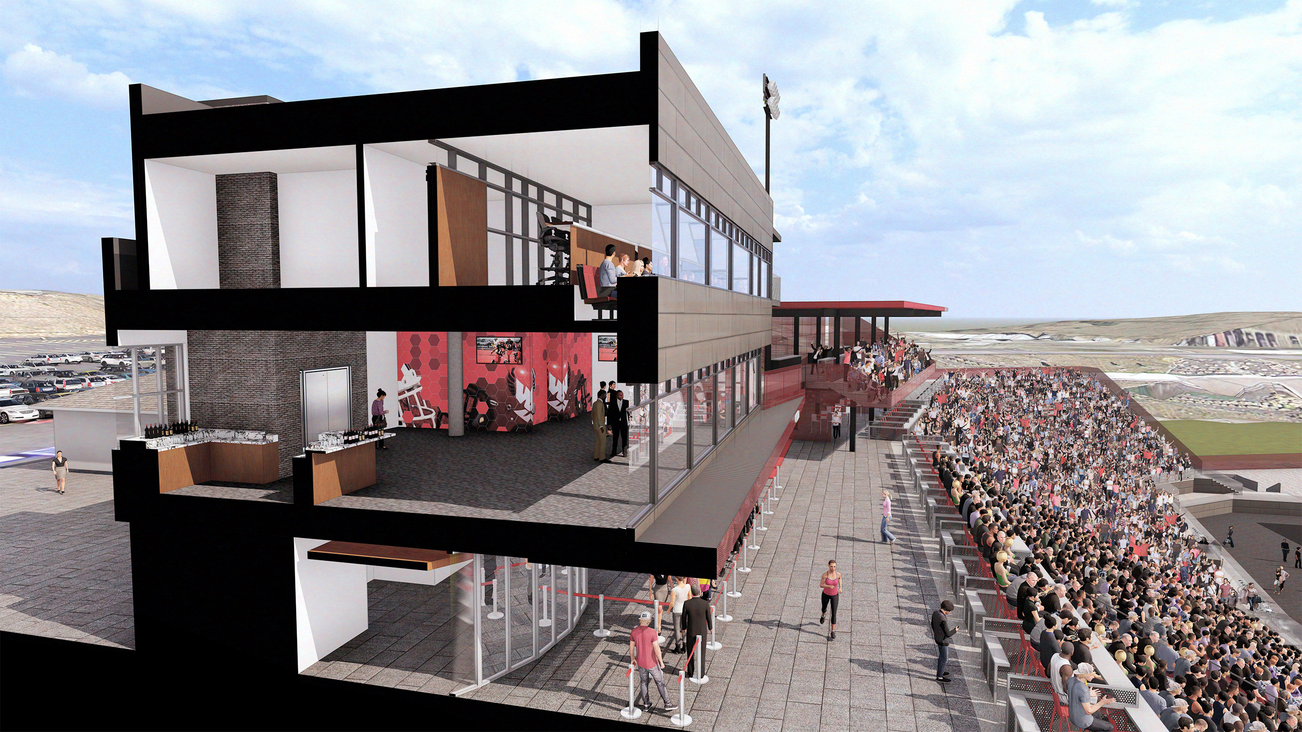 Reese Stadium Improvements, Eastern Washington University » ALSC Architects