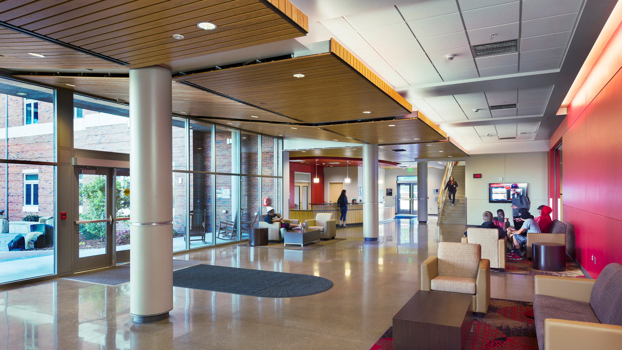 ALSC Architects EWUDorms Lobby