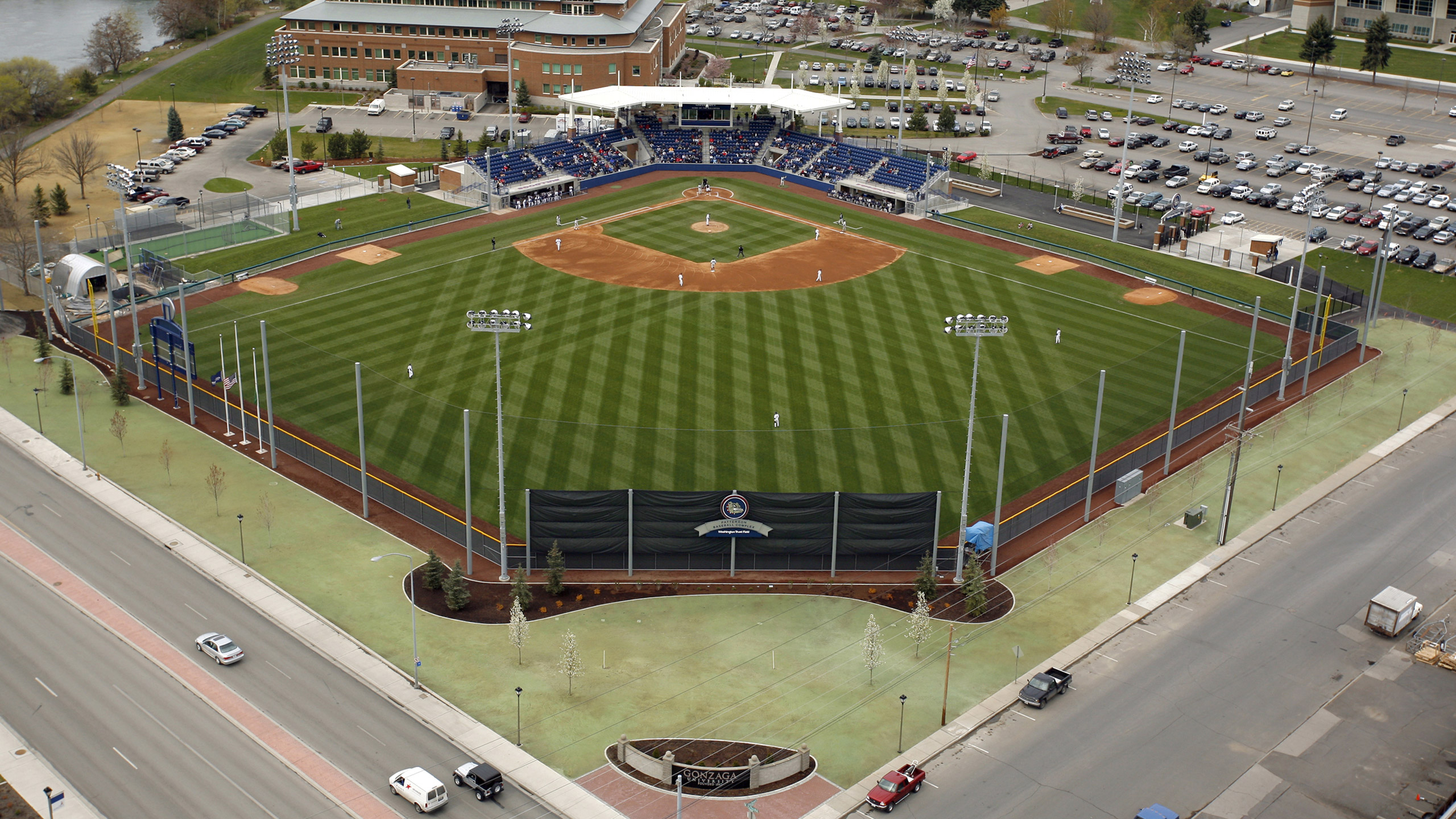 ALSC Architects GonzagaBaseball Aerial