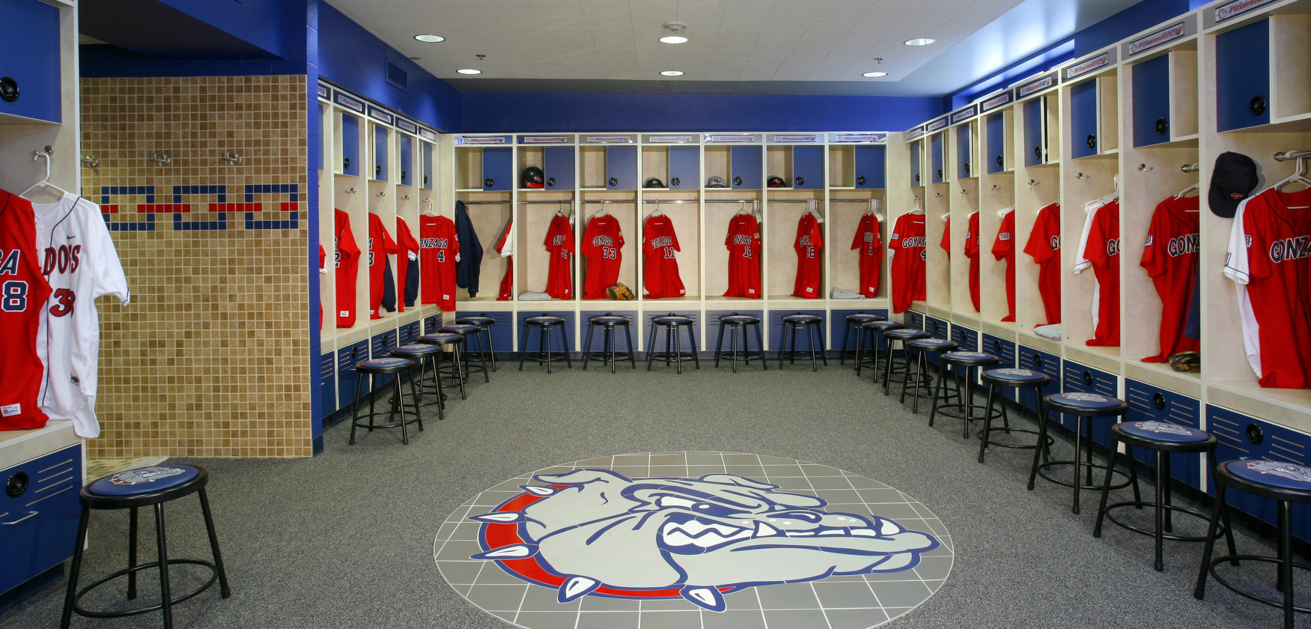 ALSC Architects GonzagaBaseball Lockers