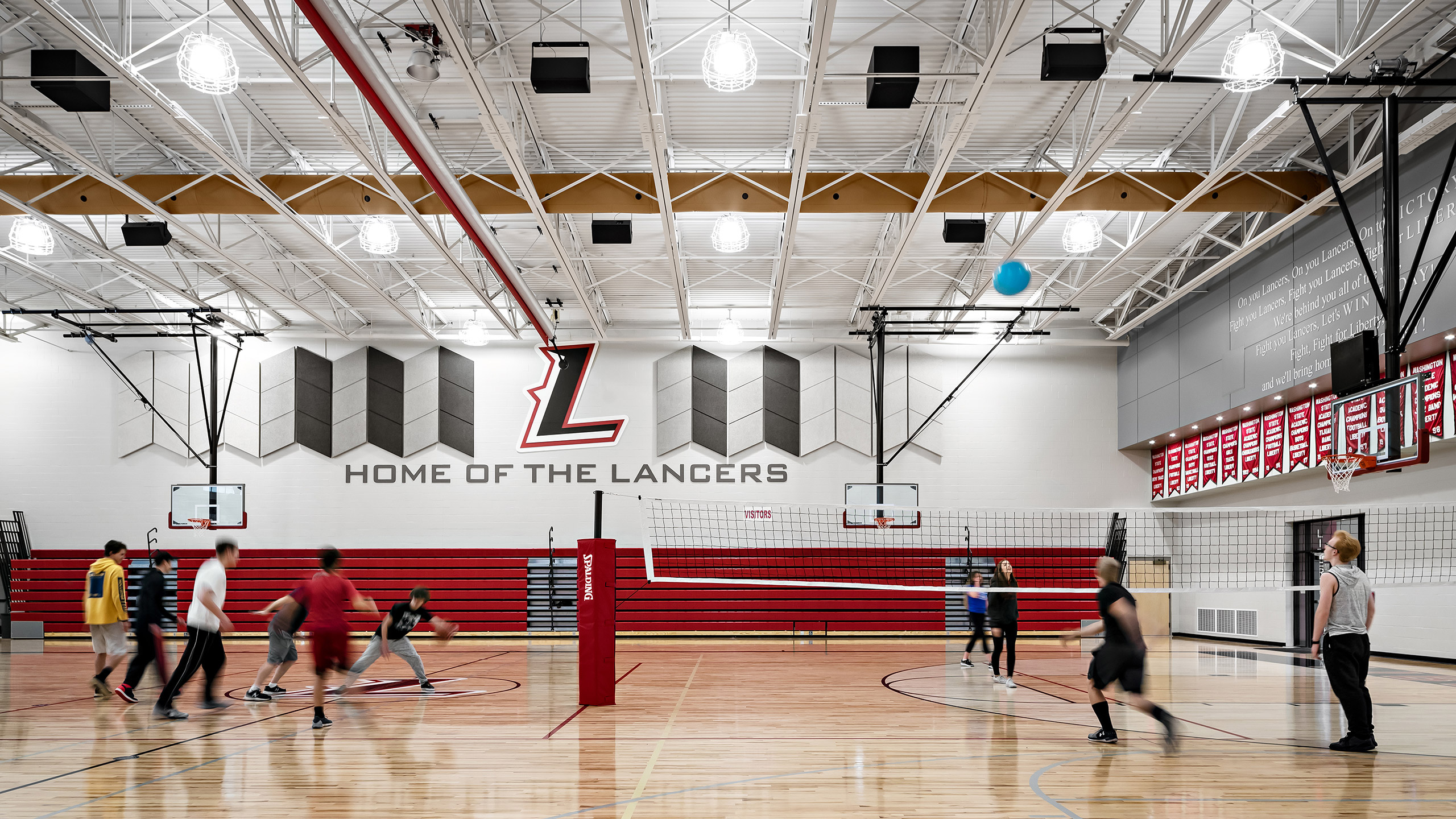 ALSC Architects LibertyHS Gym