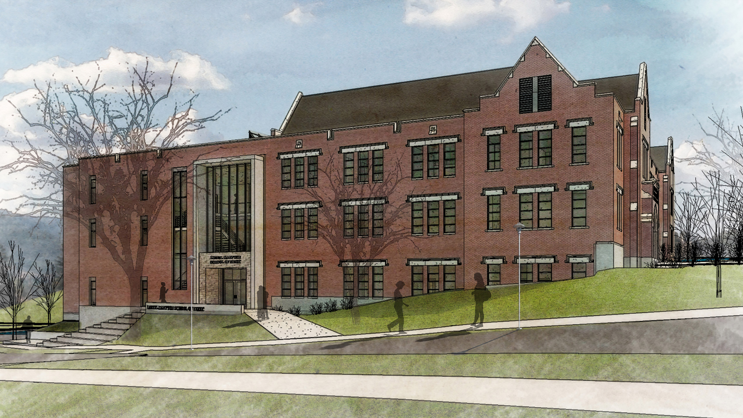 ALSC Architects U of IMusic ExtNorth