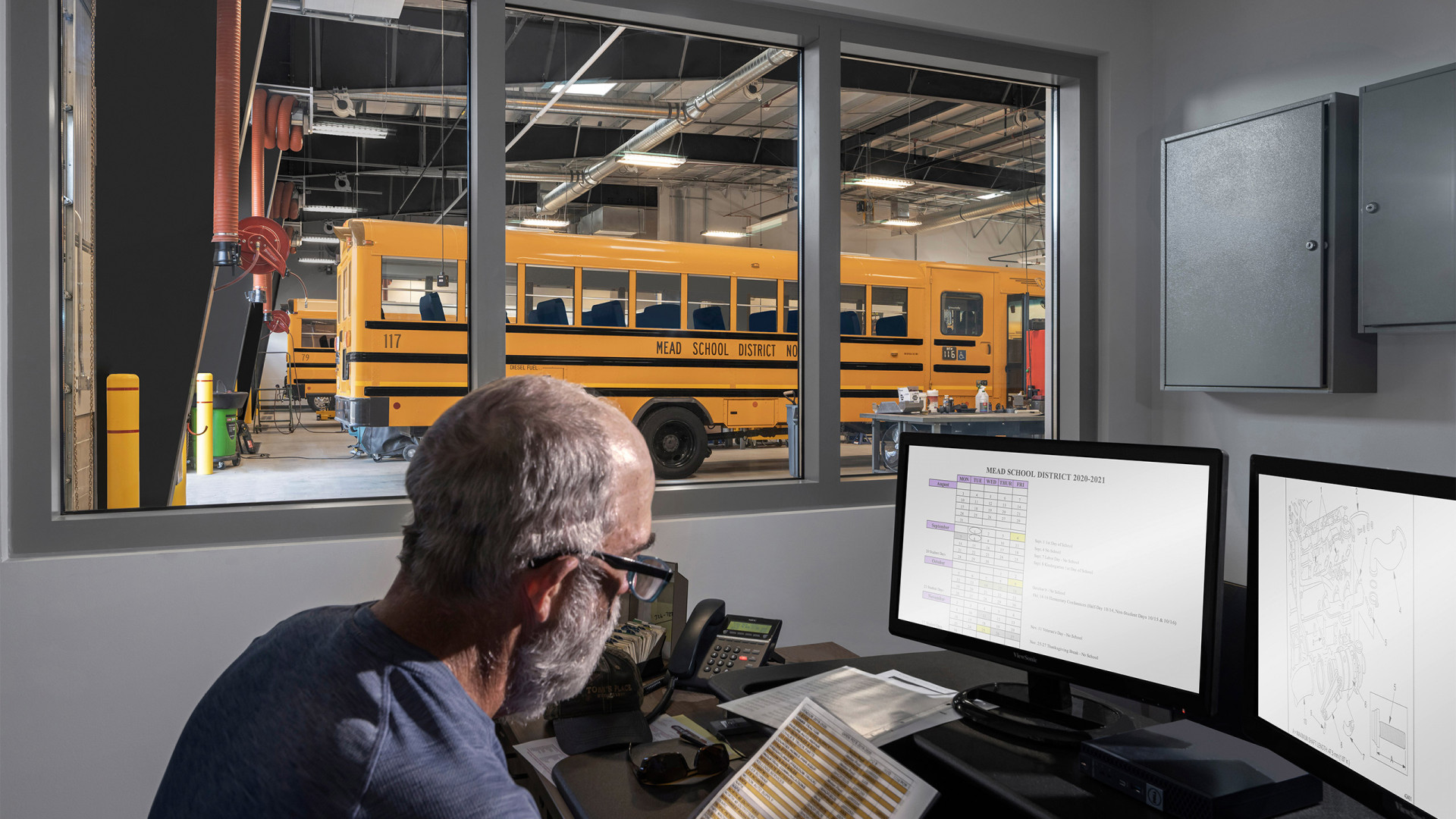 Mead School District Transportation Facility » ALSC Architects