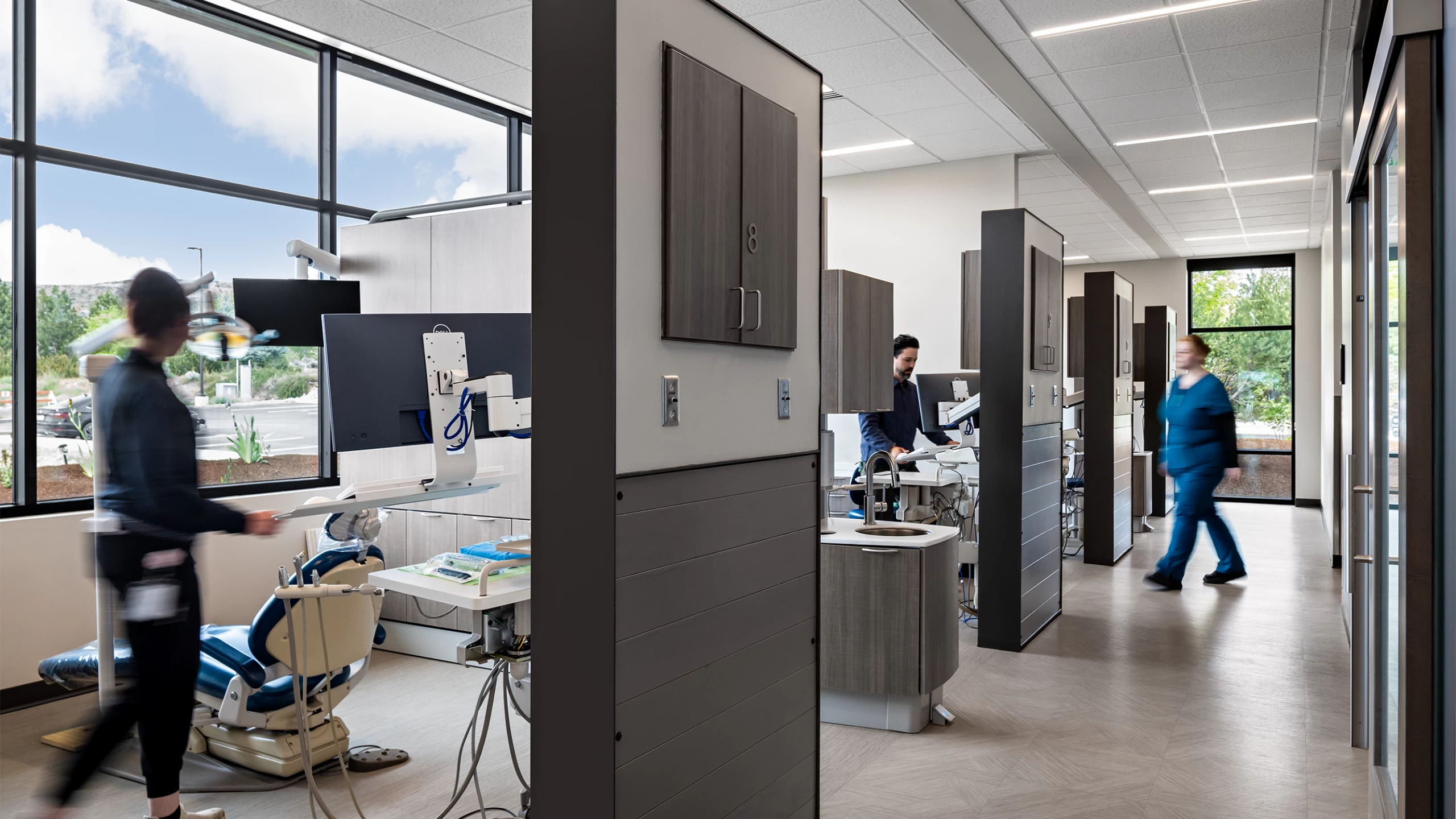 5.8.2026 Family Health Centers Omak Dental ALSC Dental Pods Corridor Perspective Large