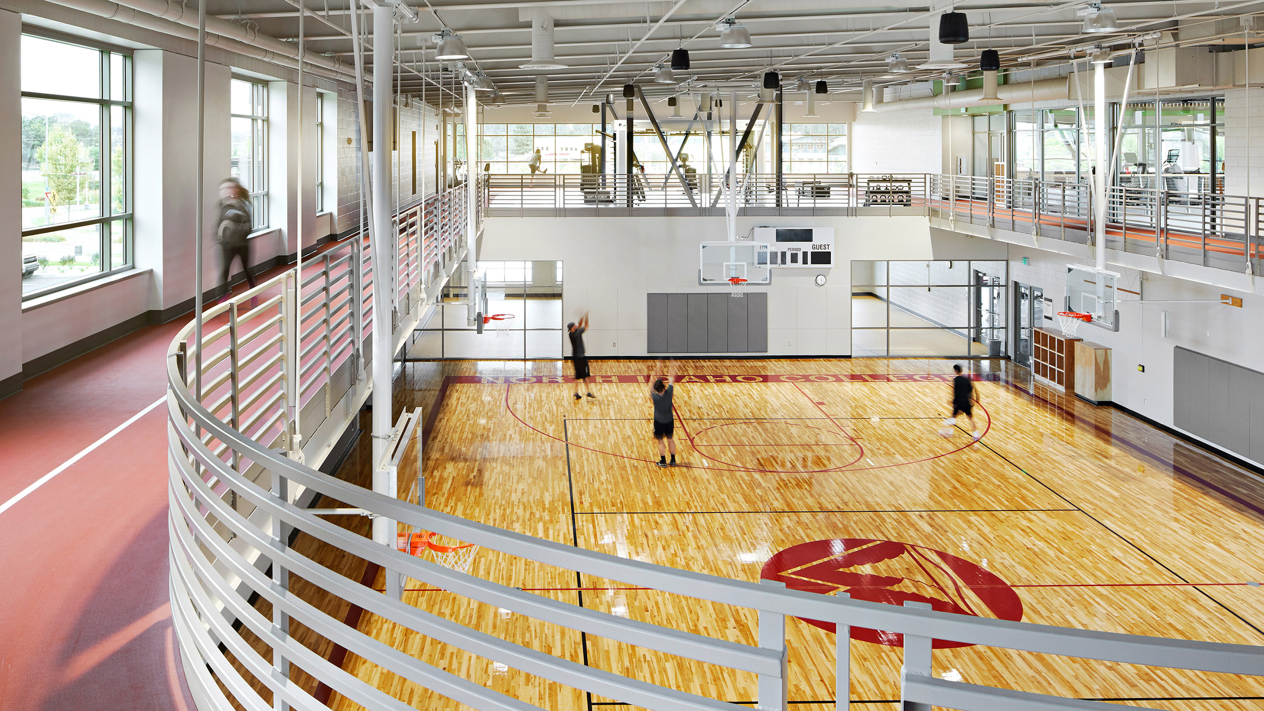 ALSC Architects NorthIdahoCollege Fitness Gym Track