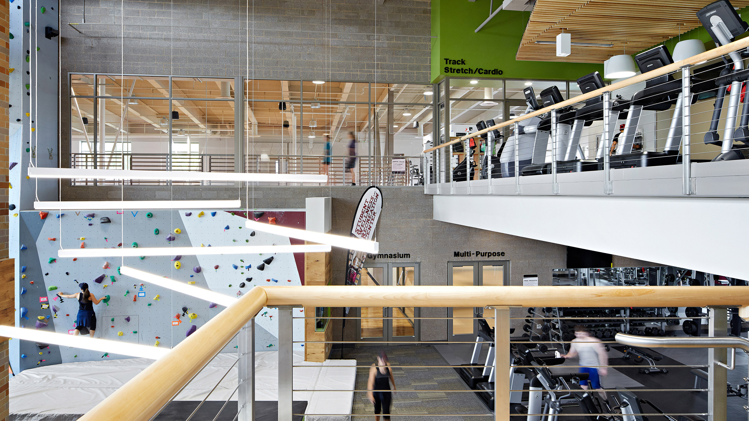 ALSC Architects NorthIdahoCollege Fitness Mezzanine