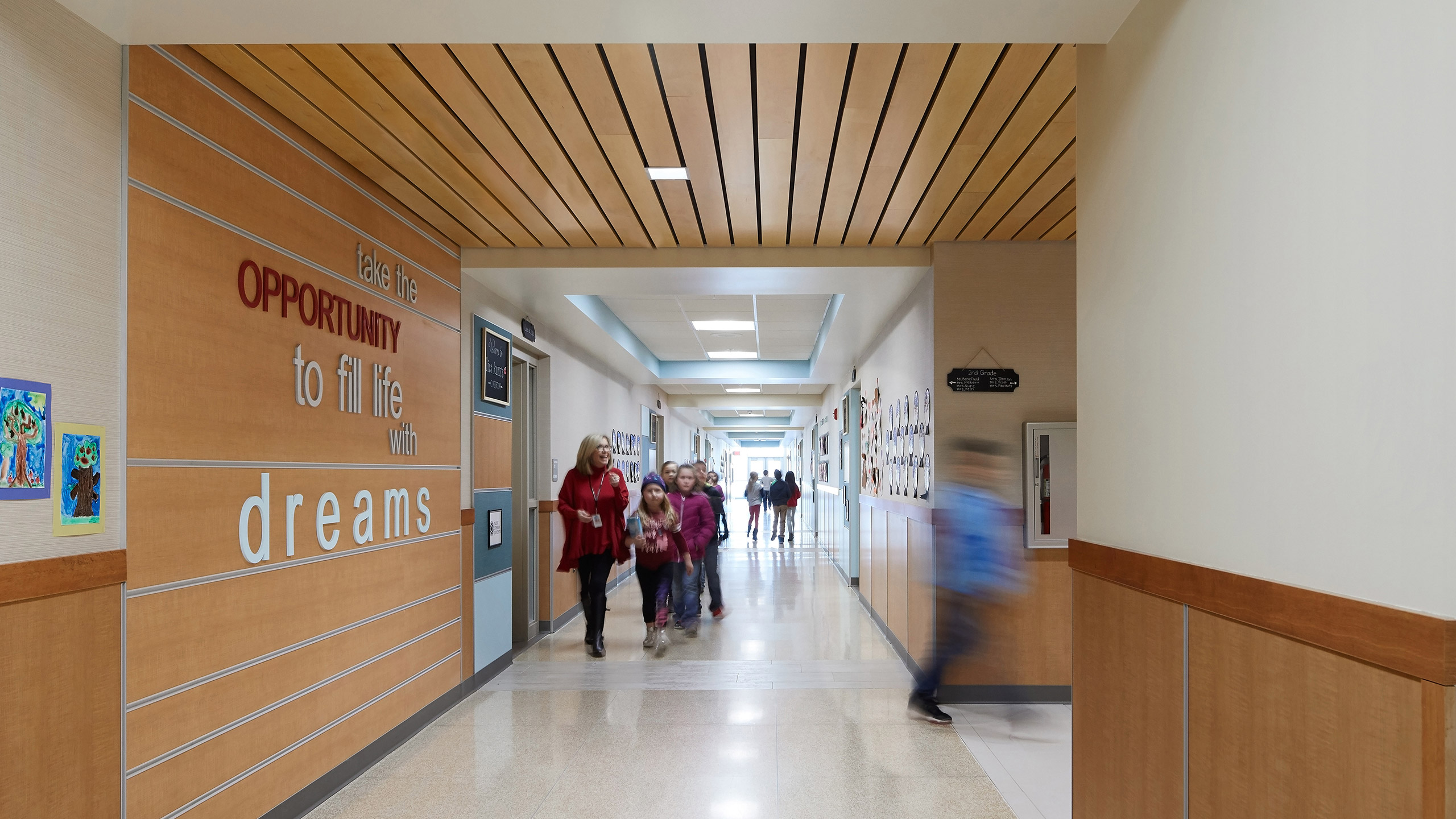 ALSC Architects Opportunity Hallway