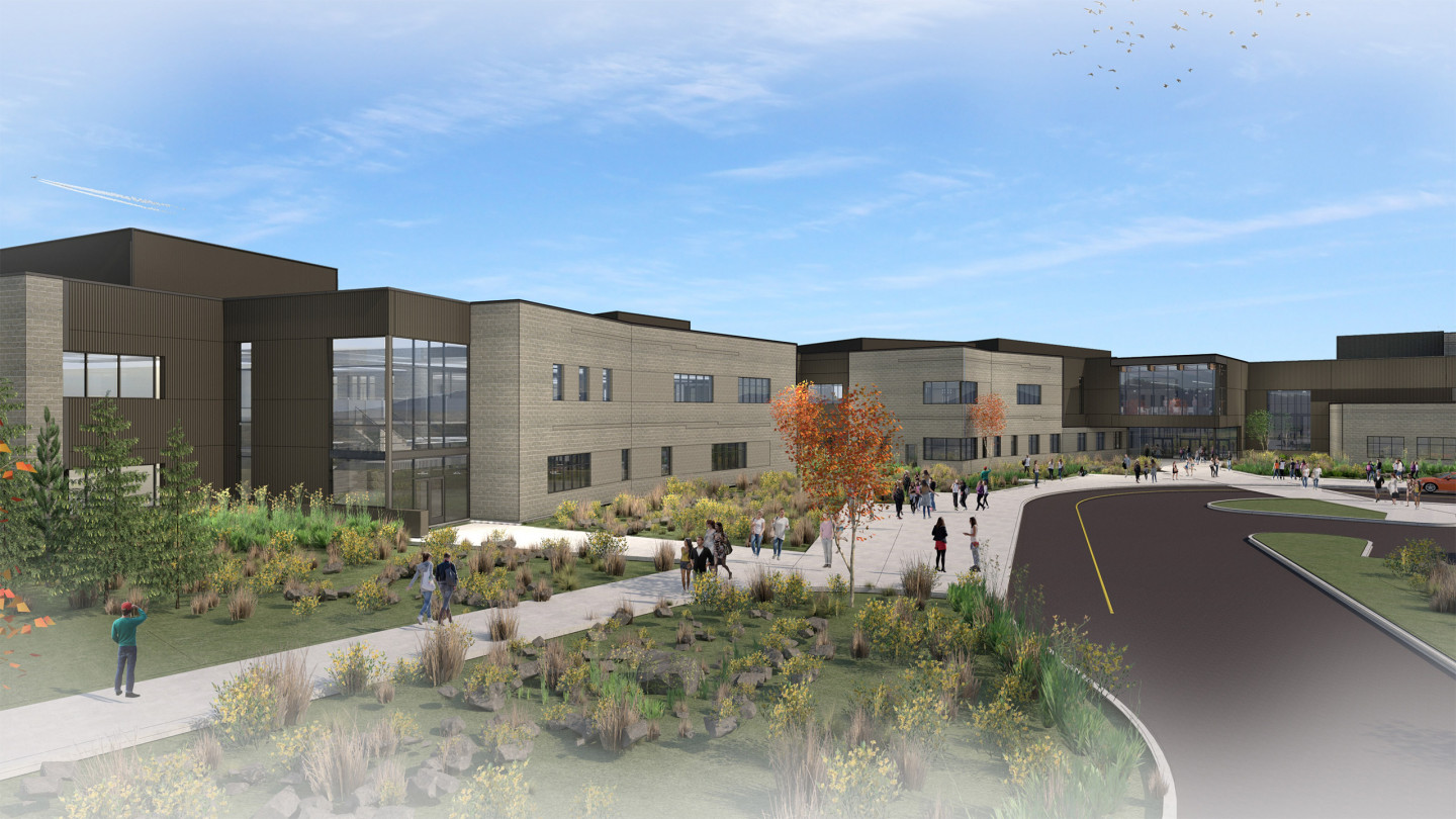 Ridgeline High School » ALSC Architects