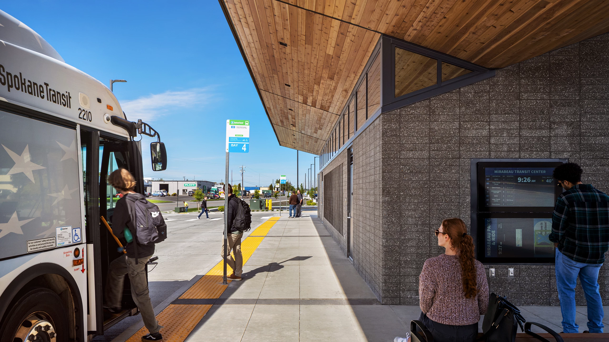 5.8.2025 ALSC Spokane Valley Transit Center One Point Looking West Large