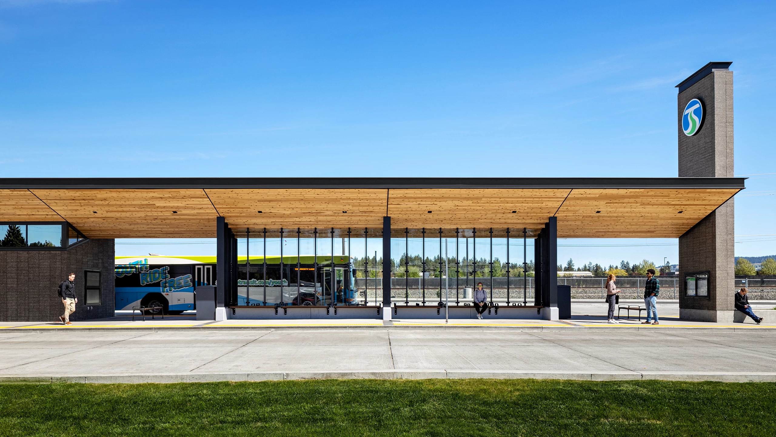 5.8.2025 ALSC Spokane Valley Transit Center One Point From South Large
