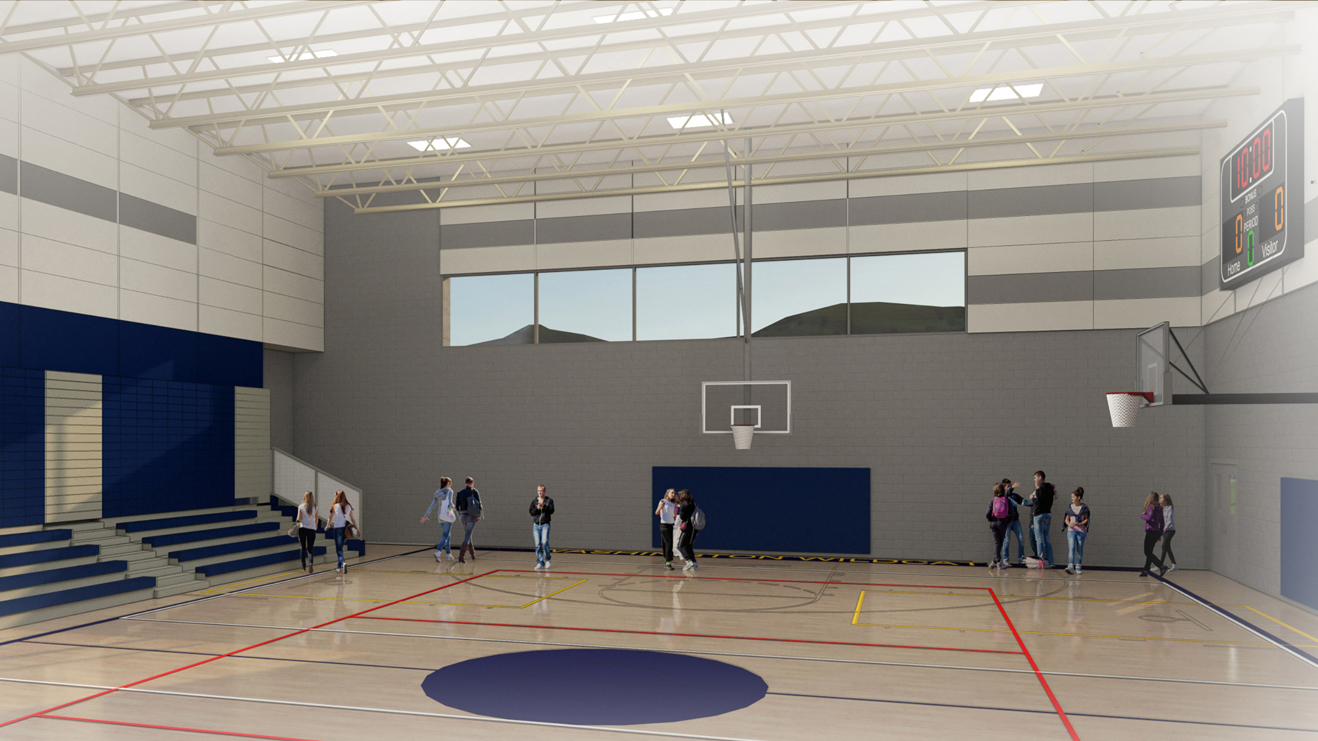 ALSC Architects WAMS Gym