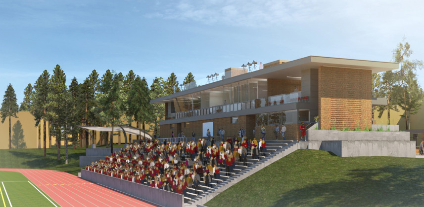 ALSC Architects WhitworthPineBowl Stands