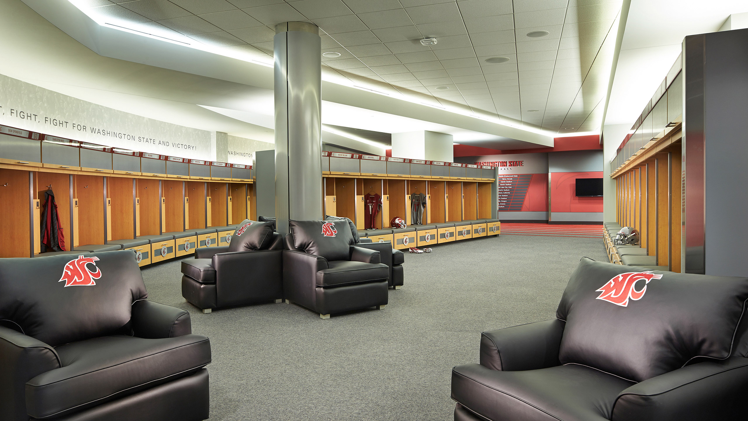 ALSC Architects WSUFootball Lockers