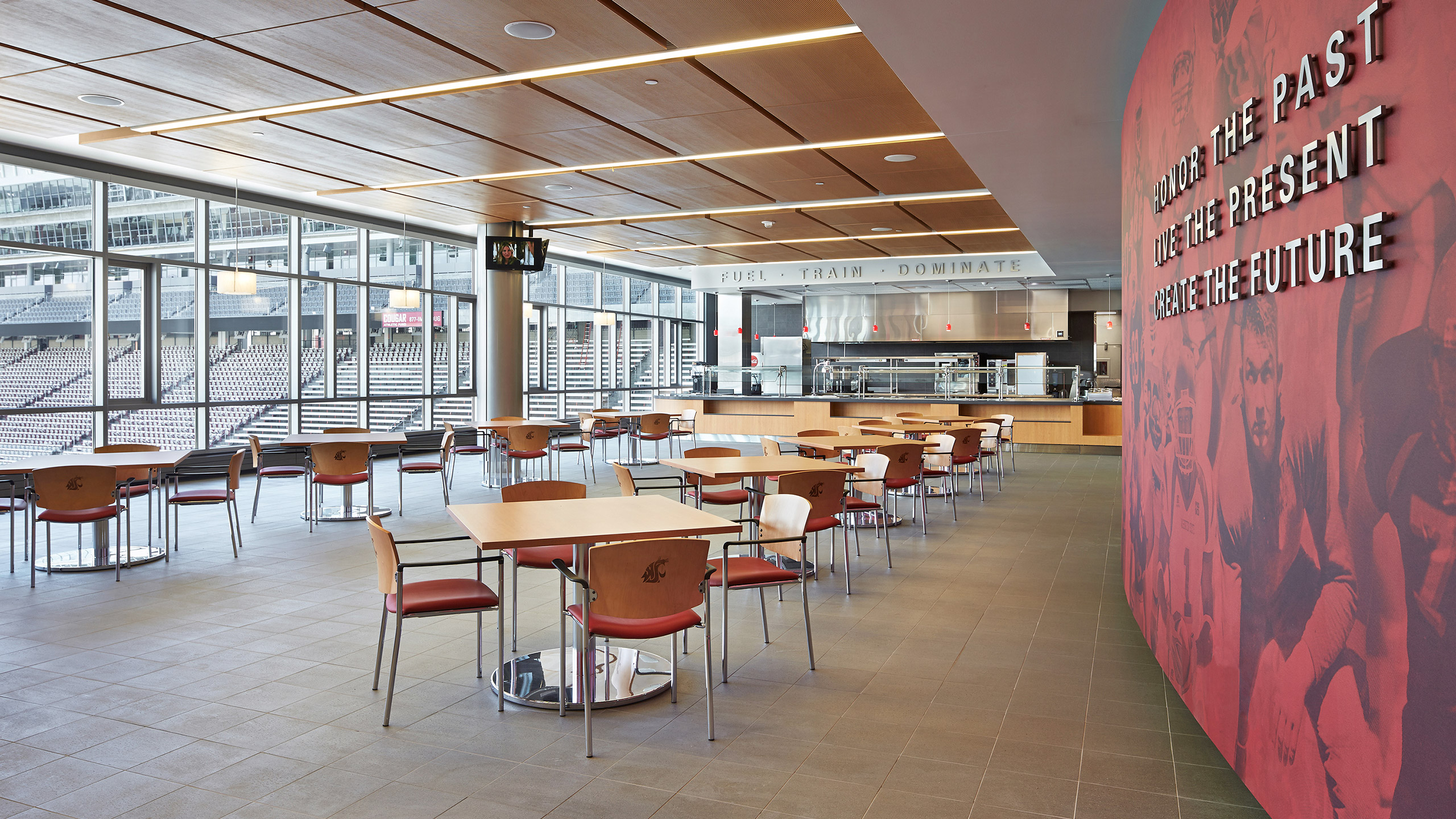 ALSC Architects WSUFootball Dining