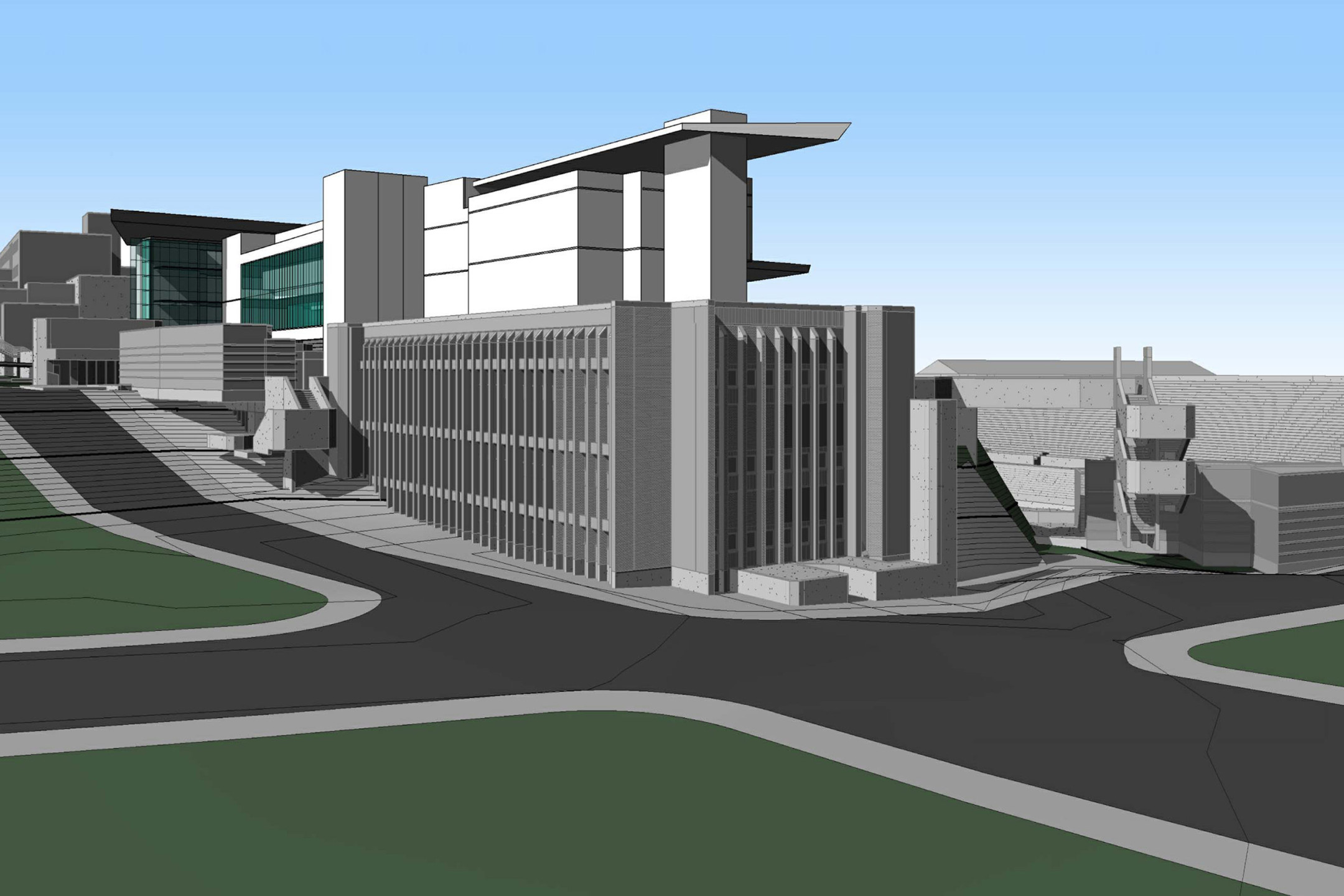 ALSC Architects WSUStadium Diagram2