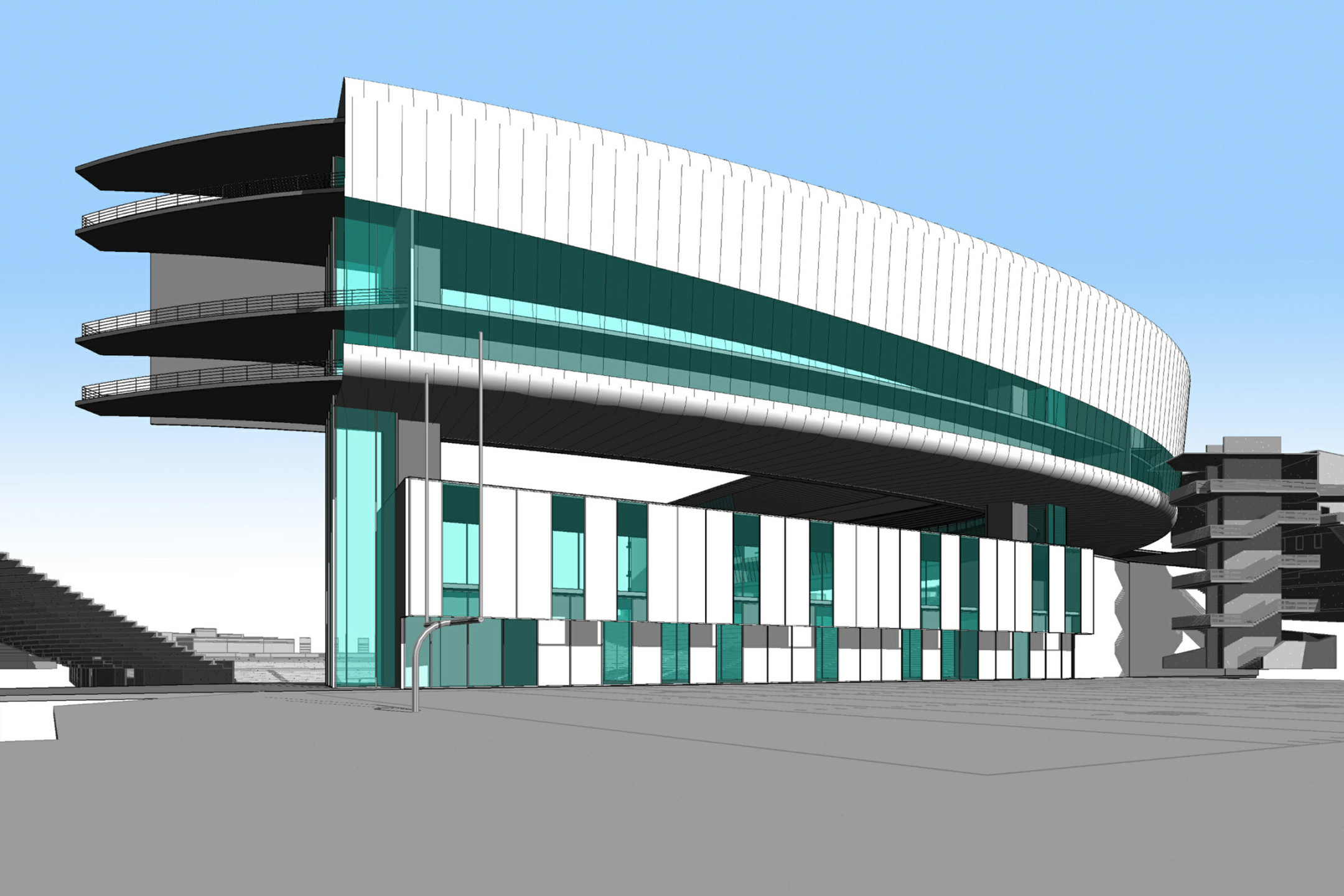 ALSC Architects WSUStadium Diagram1