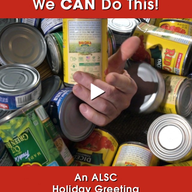 We CAN do this! An ALSC Holiday Greeting